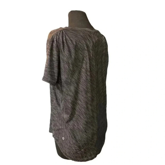 Lululemon Meant To Move Tee Heathered Black - Picture 3 of 3